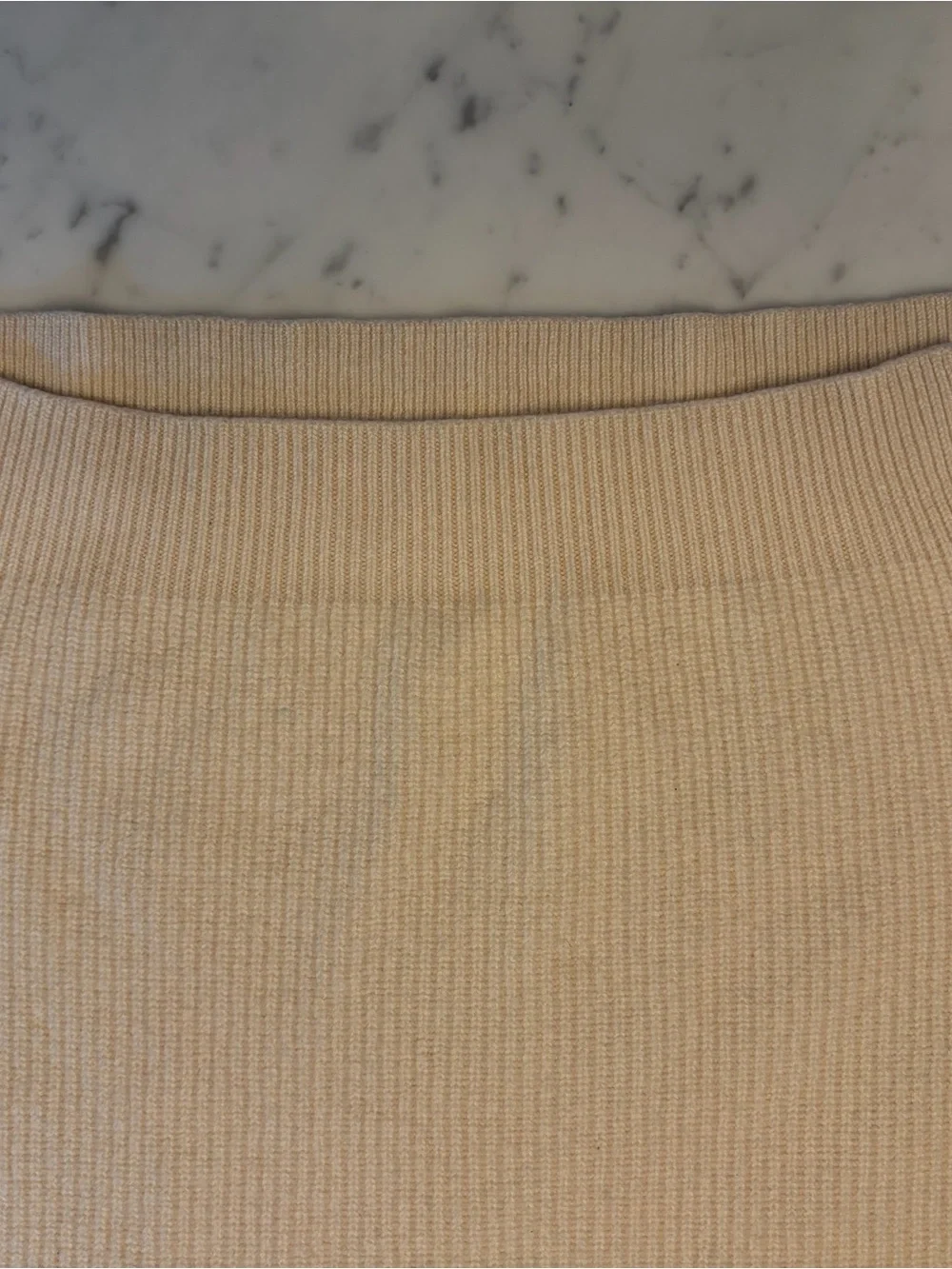 Michael Kors %100 Cashmere Crewneck Ribbed Sweater